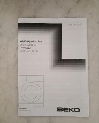 Istruzioni lavatrice Beko