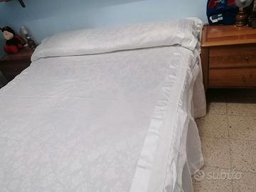 Coperta per letto matrimoniale in cotone decorata