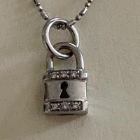 Girocollo in oro bianco 750 mill.mi (18kt)