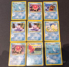 Lotto pokemon Neo Revelation (9 Carte)