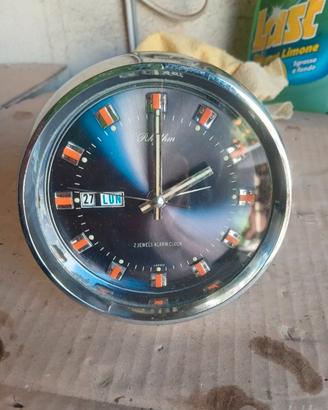 Orologio/sveglia Rithms anni 60
