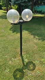 lampioni da giardino (quattro in totale)
