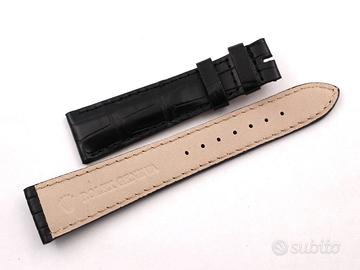 Cinturino Rolex Vero Alligatore Nero 20mm