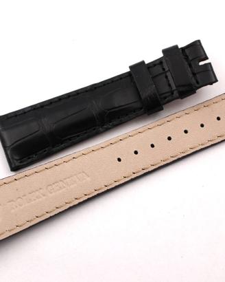 Cinturino Rolex Vero Alligatore Nero 20mm