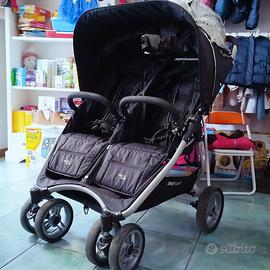Passeggino gemellare Valco Snap Duo colore nero