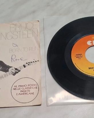 RARO 45 GIRI BRUCE SPRINGTEEN BORN TO RUN BUONE CO
