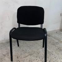 Sedie imbottite sala d'attesa o conferenza