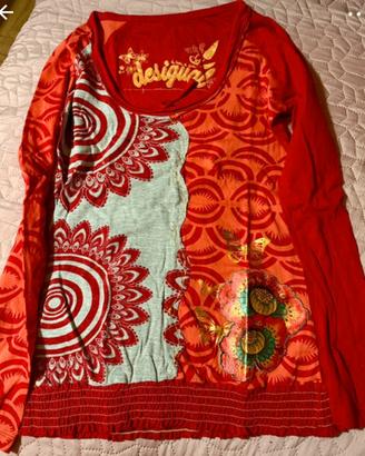 Maglietta maniche lunghe Desigual