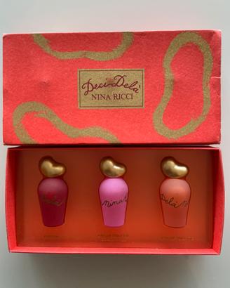 Set collezioni profumi miniatura