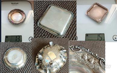 Servizi cucchiaini e altri oggetti argento