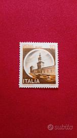 Francobollo 10 lire Castello Sforzesco