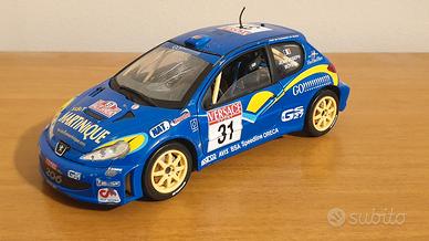 Modellino PEUGEOT 206 WRC Solido scala 1/18