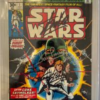Star Wars #1 Firmato da 4 personaggi, certificato