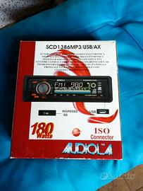Autoradio Estraibile Audiola CD Usb 