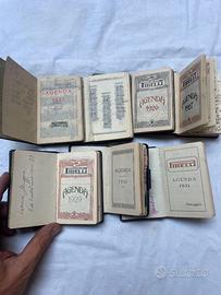 Agende Pirelli anni 30