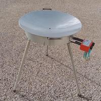 Piastra circolare barbecue