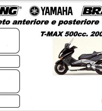 DISCHI BRAKING TMAX 500 T MAX 500 2001>2003