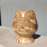 vaso in legno