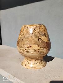 vaso in legno