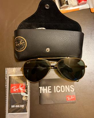 Rayban Aviator Gold
