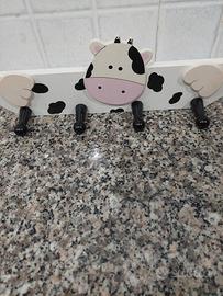 Attaccapanni in legno per bimbi