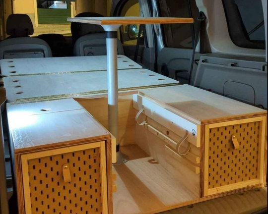 Kit mobile per camperizazzione Ford custom tourneo
