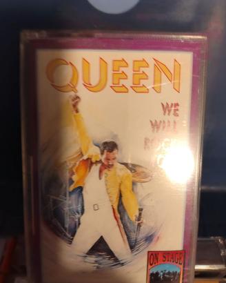 Musicassetta We Will Rock You dei Queen.