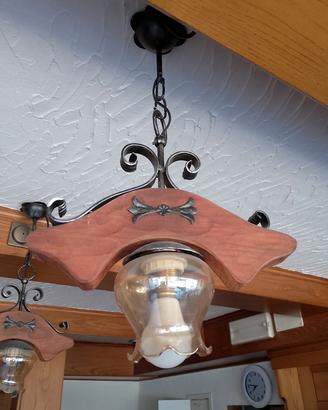 lampadari rustici