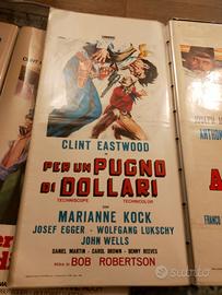 LOCANDINA ORIGINALE PER UN PUGNO DI DOLLARI 