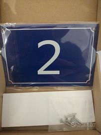 targhe numero civico 2