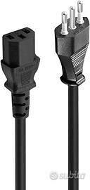 50 cavi alimentazione 250V-10A per PC