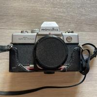 Macchina fotografica Minolta SRT100X con obiettivi
