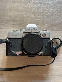 Macchina fotografica Minolta SRT100X con obiettivi