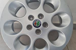 4 cerchi lega alfa romeo 147 156 500l tipo r15 lt5