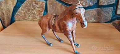  Cavallo Vintage Anni '80 in Vera Pelle 