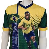 Maglietta Calcio Ronaldinho Brasile Vintage Rara