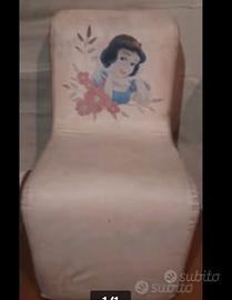 Poltrona poltroncina per bambine bimbi principessa