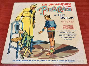 COFANETTO LE AVVENTURE DI PINOCCHIO 18 DISCHI