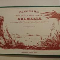 Panorama della costa delle isole di dalmazia