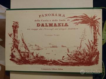 Panorama della costa delle isole di dalmazia