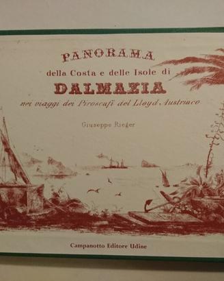 Panorama della costa delle isole di dalmazia
