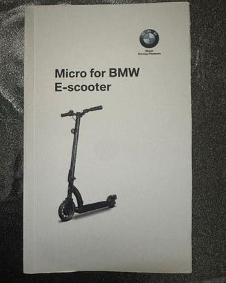 Monopattino bmw micro e-scooter
