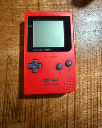 Game boy Pocket Rosso