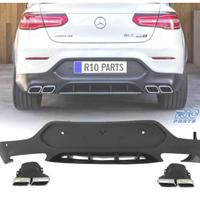 DIFUSORE MERCEDES GLC X253 COUPE 15-18 LOOK AMG GL