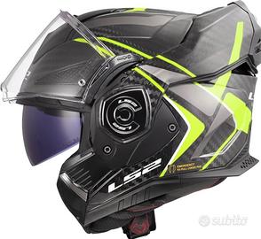LS2, Casco Da Moto Modulare ADVANT X CARBON FUTURE