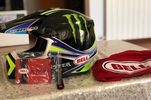 Casco Nuovo Bell MX-9 Monster Energy (Taglia XL)