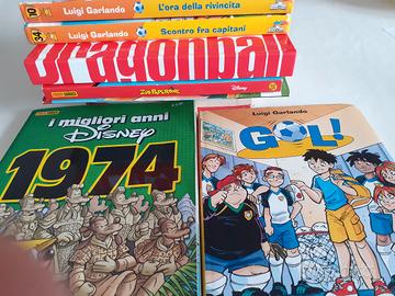 Fumetti : Gol!, Dragonball, Zio paperone, Disney