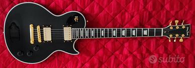 Harley Benton SC-DLX Gotoh Black (tipo Les Paul)