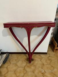 mensola come da foto color rosso