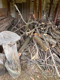 Legna di Vite,  pesco, ulivo